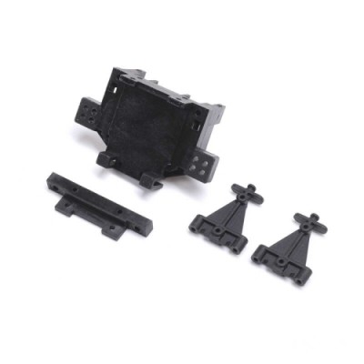 [ܼ] LOS211028 [TEAM LOSI] Rear Bulkhead, Toe Block, Link Mount: Mini JRX2