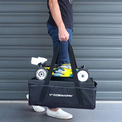 [ܼ] KOS32277 [KOSWORK] 1/8 Buggy/Onroad Car Carrying Bag/Dirtbag (w/KOS32004DU-1 Large Drawer Set)