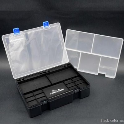 [ܼ] KOS32110 [KOSWORK] Two Layer Parts Case 245x175x56mm (w/tray & partition)