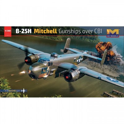 [ܼ] BKE037 [HK Model] BKE037 1/32 B-25H Gunship over CBI
