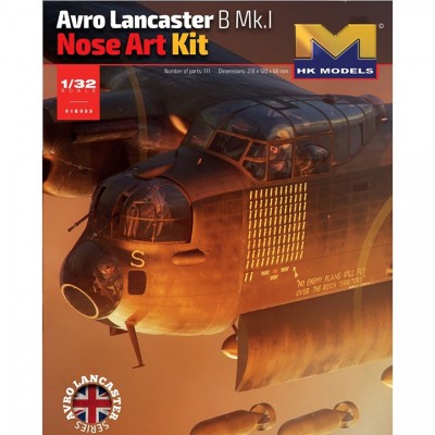 [ܼ] BKE033 [HK Model] BKE033 1/32 Laqncaster MK.1 Nose ART- Ե
