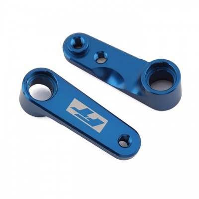 [ܼ] AA91983 [TEAM ASSOCIATED] AA91983 RC10B6.4 FT Steering Bellcranks, blue aluminum