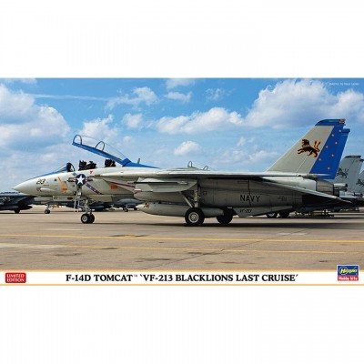 [ܼ] BH02406 [Hasegawa] BH02406 1/72 F-14D Tomcat VF-213 BlackLions Last Cruise