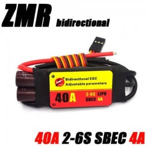 [ZMR] ��Ʈ�� ������ �귯������ ���ӱ� 40A With 4A SBEC 2-6S Bidirectional brushless ESC