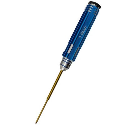 [ܼ] DTT11066A [DETAILS TECH] Classic Allen Wrench Set - C Blue 1pcs Hex 1.5mm