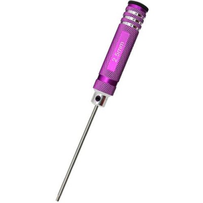 [ܼ] DTT11067C [DETAILS TECH] HSS Allen Wrench Set - Purple 1pcs Hex 2.5mm