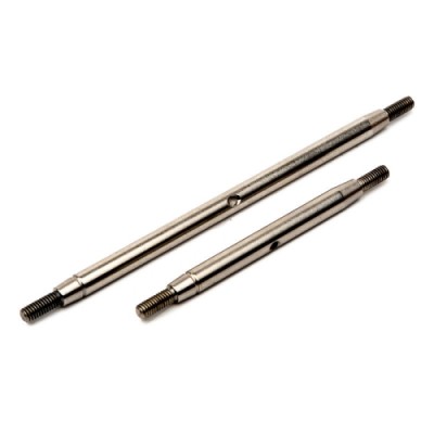 [ܼ] AXI234031 [Axial] AXI234031 Steering Links Stainless Steel: SCX10 III Std Axle