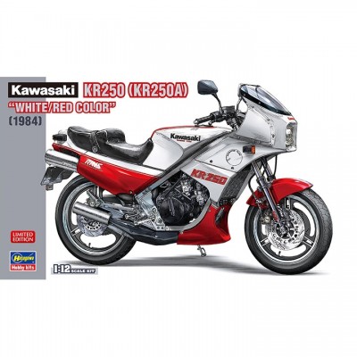 [ܼ] BH21745 [Hasegawa] BH21745 1/12 Kawasaki KR250-KR250A White/Red