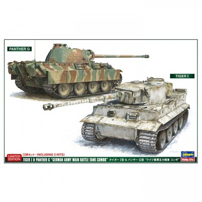 [ܼ] BH30067 [Hasegawa] BH30067 1/72 TIGER I and PANTHER G