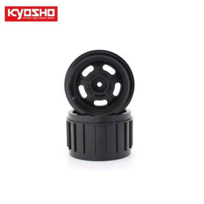 [���ܼ�] KYKBH001BK [KYOSHO] Wheel (MAD WAGON VE/Black/2pcs)