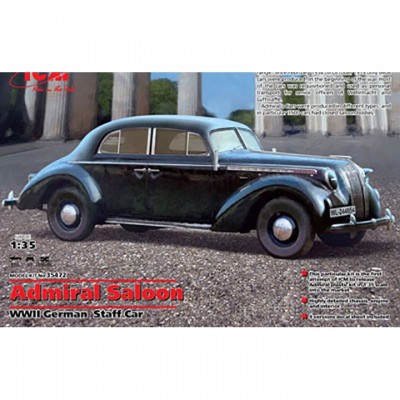 [ܼ] BICM35472 [ICM] BICM35472 1/35 WWII German Staff Car Admiral Saloon