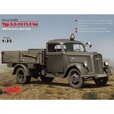 [ܼ] BICM35401 [ICM] BICM35401 1/35 German Opel Blitz Truck 1.5t type (2.5-32)