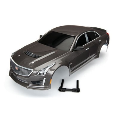 [ܼ] AX8391X [Traxxas] AX8391X BODY, CADILLAC CTS-V,SILVER (PAINTED Body for 4-Tec 2.0)