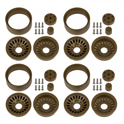 [ܼ] AA42113 [TEAM ASSOCIATED] AA42113 Enduro Urbine Wheels, 1.55, bronze color