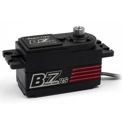 [ܼ] B7RS-RED [POWER HD] B7 REVOLUTION PRO LOW-PROFILE BRUSHLESS HIGH VOLTAGE SERVO (13.0 kg, 0.065 sec)