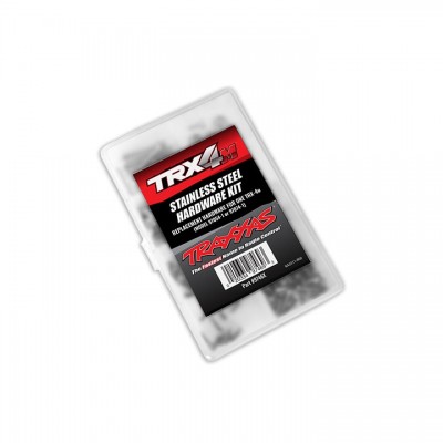[ܼ] AX9746X [Traxxas] AX9746X Hardware kit, stainless steel, complete-contains all stainless steel hardware-includes body hardware and clear plastic storage container
