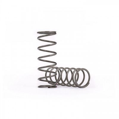 [ܼ] AX7842 [Traxxas] AX7842 Springs, shock, medium-natural finish-GTX 4.101 rate, white stripe (2)