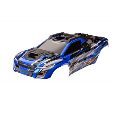 [ܼ] AX7812A [Traxxas] AX7812A Body, XRT, blue-painted, decals applied