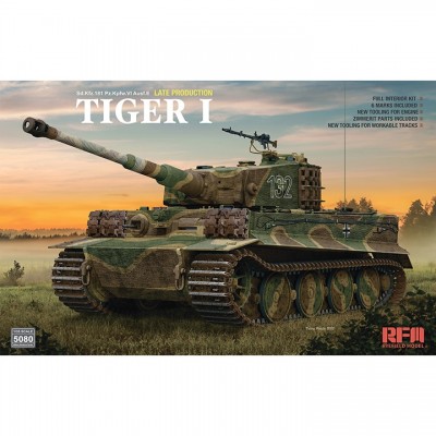 [ܼ] CRM5080 [RFM] CRM5080 1/35 Tiger I Late Production Zimmerit and Full Interior