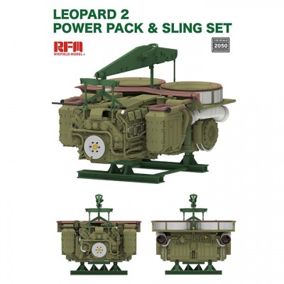 [ܼ] CRM2050 [RFM] CRM2050 1/35 Leopard 2 Powerpack and Sling Set -  