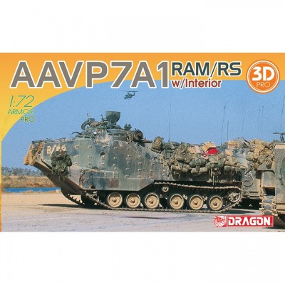 [���ܼ�] BD7619 [Dragon] BD7619 1/72 AAV7A1 RAM/RS w/Interior