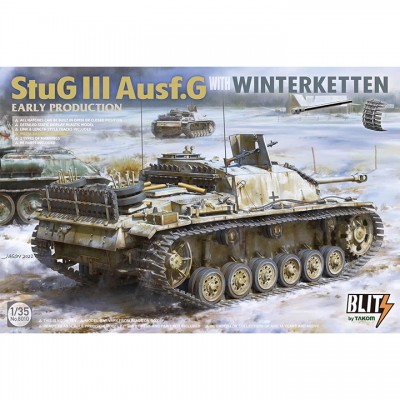 [ܼ] BT8010 [Takom] BT8010 1/35 StuG III Ausf.G Early Production w/Winterketten