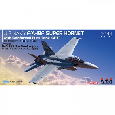 [ܼ] BPAE-144-10 [PLATZ] BPAE-144-10 1/144 F/A-18F Super Hornet with CFT