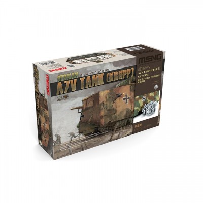 [ܼ] CETS-017S [Meng] CETS-017S 1/35 German A7V Tank (Krupp) and Engine