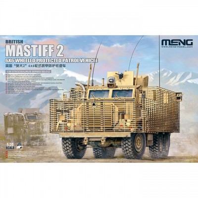 [ܼ] CESS-012 [Meng] CESS-012 1/35 British Mastiff 2 6x6 Wheeled Protected Patrol Vehicle