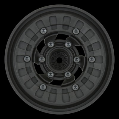 [���ܼ�] PRO278903 [PROLINE-RACING] 2789-03 1/10 Vice CrushLock ��/�� 2.6 12mm ũ�Ѹ� �� (2) Blk/Blk