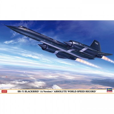 [ܼ] BH02425 [Hasegawa] BH02425 1/72 SR-71A Blackbird World Absolute Speed Record Airplane