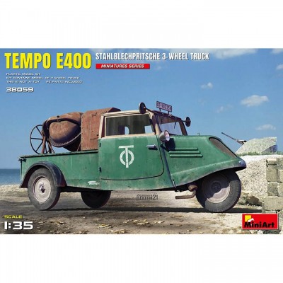 [ܼ] BE38059 [Miniart] BE38059 1/35 Tempo E400 StahlblechPritsche
