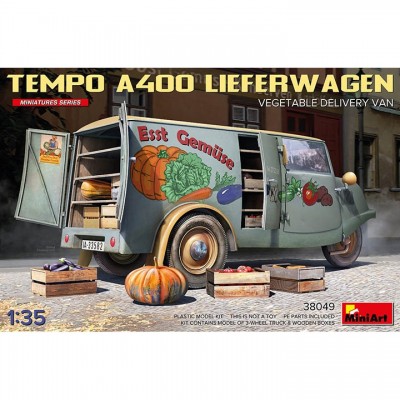 [ܼ] BE38049 [Miniart] BE38049 1/35 Tempo A400 Lieferwagen