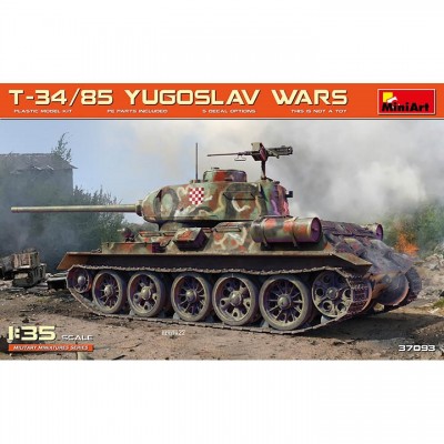 [ܼ] BE37093 [Miniart] BE37093 1/35 T-34/85 Yugoslav Wars