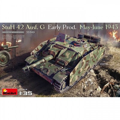 [ܼ] BE35349 [Miniart] BE35349 1/35 StuH 42 Ausf. G Early Prod