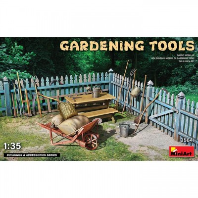 [ܼ] BE35641 [Miniart] BE35641 1/35 Gardening Tools