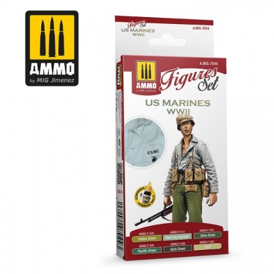 [ܼ] CG7044 [MIG AMMO] CG7044 US Marines WWII Set