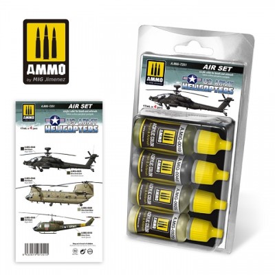 [ܼ] CG7251 [MIG AMMO] CG7251 US ARMY Helicopters Set