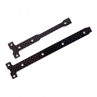 [ܼ] AA92284 [TEAM ASSOCIATED] AA92284 RC10B74.1 Carbon Fiber Chassis Brace Support Set, 2.0mm