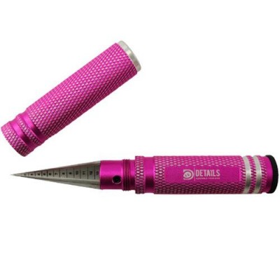 [ܼ] DTT51047 [DETAILS TECH] (ٵ𸮸) Universal 0-14mm Steel Hole Saw Expanding Opener Reamer with measurement 