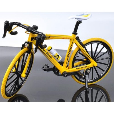 [ܼ] DTSM09006C [DETAILS TECH] ( Ǽ) RC Model 1:8 Decoration Bike 20x12cm (Yellow)