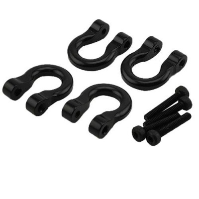 [ܼ] DTEL01030A [DETAILS TECH] ( Ǽ) Aluminum Alloy Tow Shackle (Black Color)