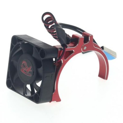 [ܼ] DTEF03001A [DETAILS TECH] (1:8 Ʈũ ) 42mm Alu RC Car Motor Cooling Fan with Heatsink