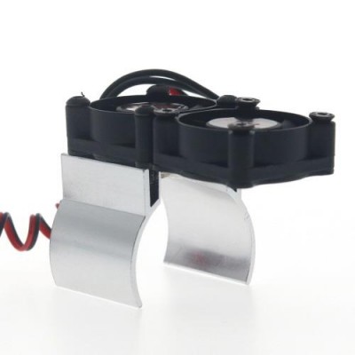 [ܼ] DTEF03003A [DETAILS TECH] (1:10  Ʈũ ) 36mm Alu RC Car Double Motor Cooling Fan with Heatsink