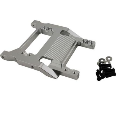 [ܼ] DTUP02036B [DETAILS TECH] (TRX-4 ɼƮ) Aluminum Servo Mount Set Style B for (TRX-4) Silver