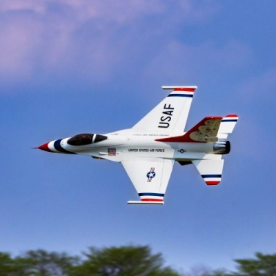 [ܼ] EFL87970 [E-FLITE] 1000mm F-16 Thunderbirds 80mm EDF ARF Plus -  