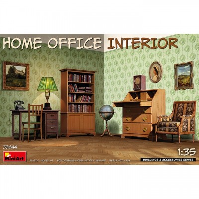 [ܼ] BE35644 [Miniart] BE35644 1/35 Home Office Interior