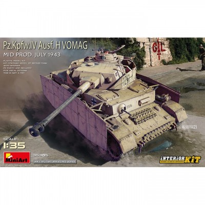 [ܼ] BE35305 [Miniart] BE35305 1/35 Pz.Kpfw.IV Ausf. H Vomag. Mid Prod. July 1943 Interior Kit