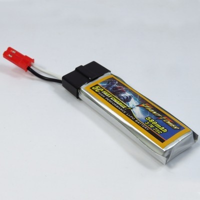 [ܼ] 580-1S-25C [GIANT POWER] 3.7V 580mAh 25C Ƭ ͸ (JST )
