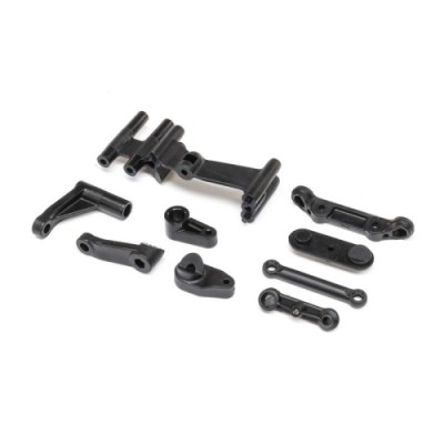 [���ܼ�] LOS231107 [TEAM LOSI] Servo Mount and Steering Servo Set: RZR Rey